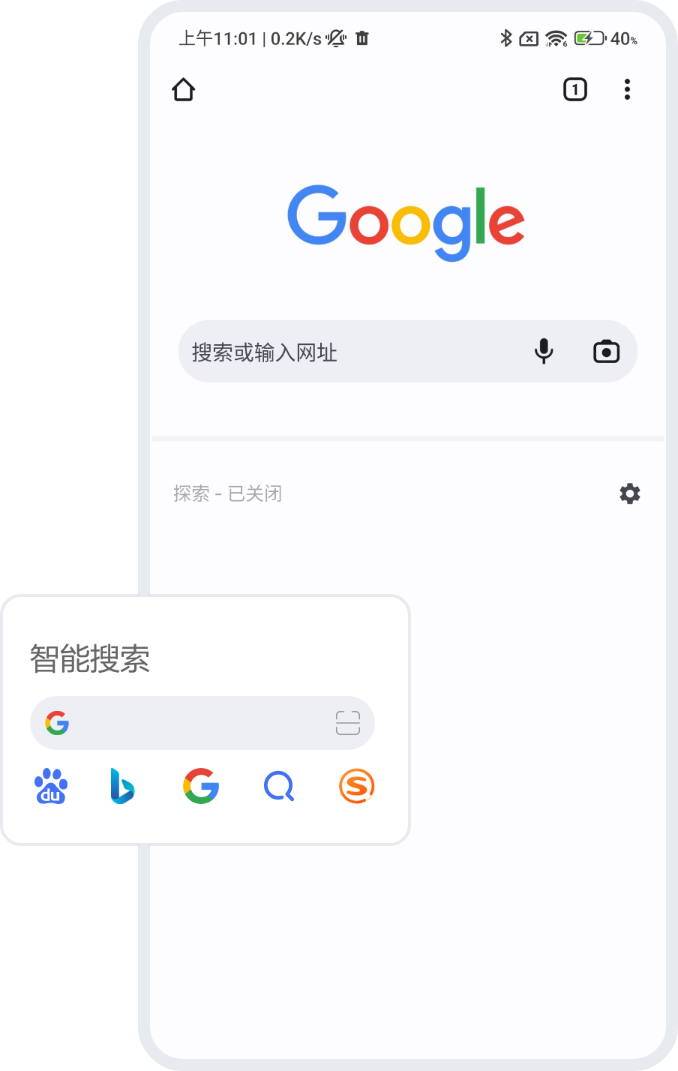 Google Chrome Interface