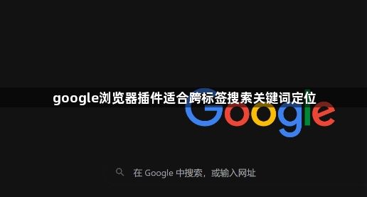 google浏览器插件适合跨标签搜索关键词定位1
