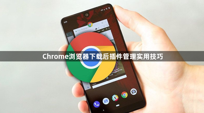 Chrome浏览器下载后插件管理实用技巧1
