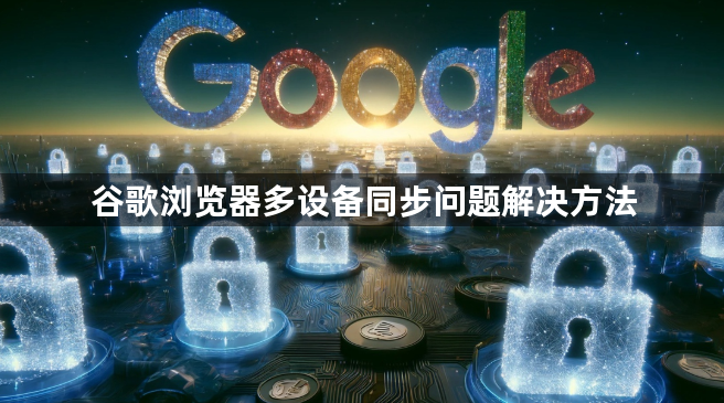 谷歌浏览器多设备同步问题解决方法1