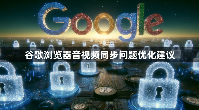 谷歌浏览器音视频同步问题优化建议1