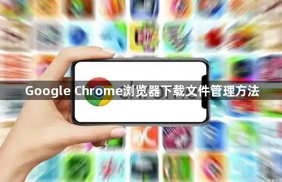 Google Chrome浏览器下载文件管理方法1