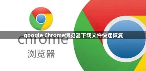 google Chrome浏览器下载文件快速恢复1