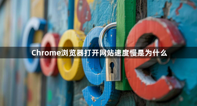 Chrome浏览器打开网站速度慢是为什么1