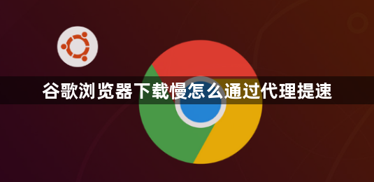 谷歌浏览器下载慢怎么通过代理提速1
