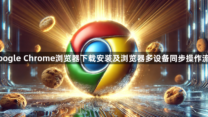 Google Chrome浏览器下载安装及浏览器多设备同步操作流程1