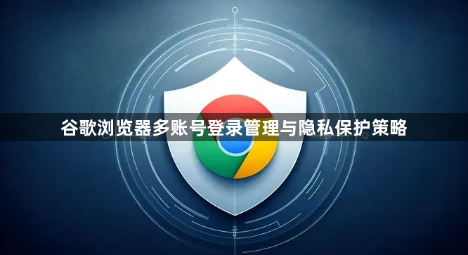谷歌浏览器多账号登录管理与隐私保护策略1
