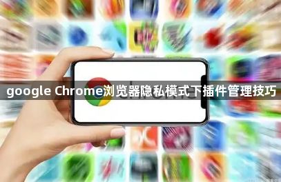 google Chrome浏览器隐私模式下插件管理技巧1