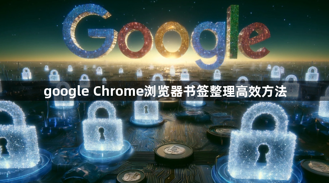 google Chrome浏览器书签整理高效方法1