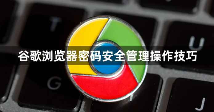 谷歌浏览器密码安全管理操作技巧1
