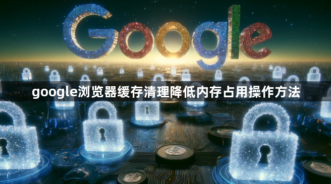 google浏览器缓存清理降低内存占用操作方法1