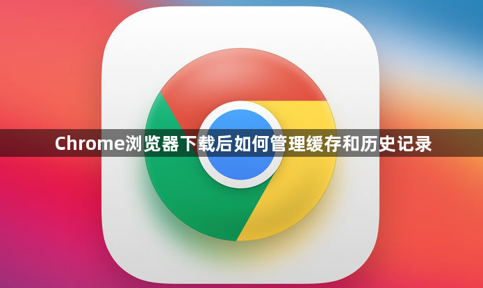 Chrome浏览器下载后如何管理缓存和历史记录1