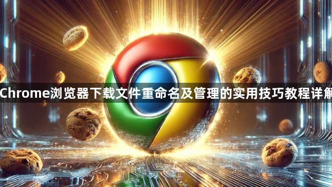 Chrome浏览器下载文件重命名及管理的实用技巧教程详解1