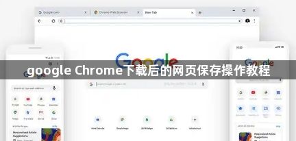 google Chrome下载后的网页保存操作教程1