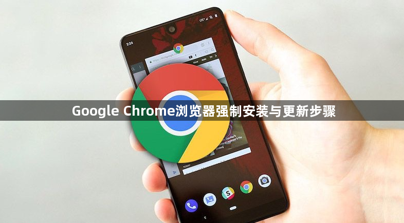 Google Chrome浏览器强制安装与更新步骤1