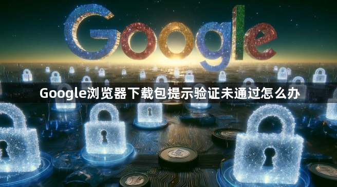 Google浏览器下载包提示验证未通过怎么办1