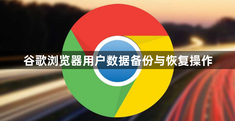 谷歌浏览器用户数据备份与恢复操作1