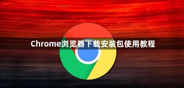 Chrome浏览器下载安装包使用教程1