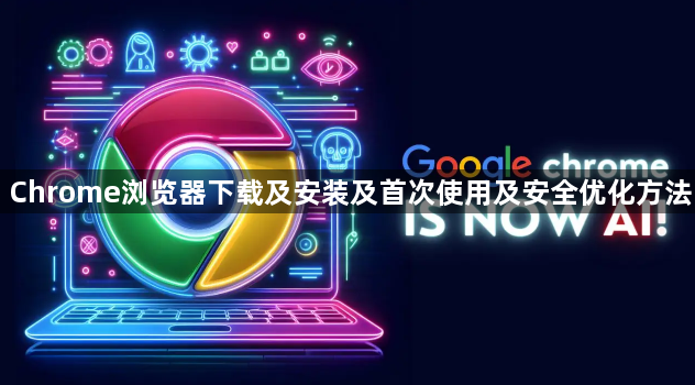 Chrome浏览器下载及安装及首次使用及安全优化方法1
