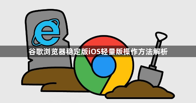 谷歌浏览器稳定版iOS轻量版操作方法解析1