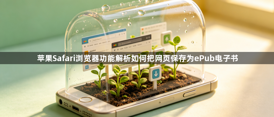 苹果Safari浏览器功能解析如何把网页保存为ePub电子书1