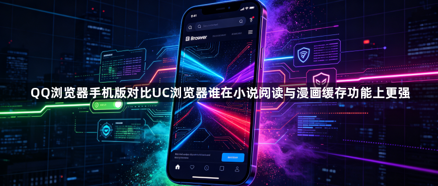 QQ浏览器手机版对比UC浏览器谁在小说阅读与漫画缓存功能上更强1