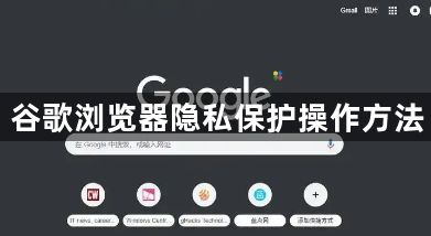 谷歌浏览器隐私保护操作方法1