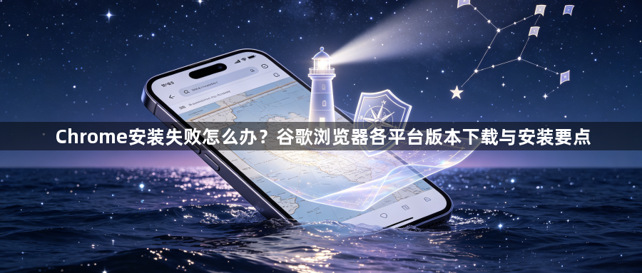 Chrome安装失败怎么办？谷歌浏览器各平台版本下载与安装要点1