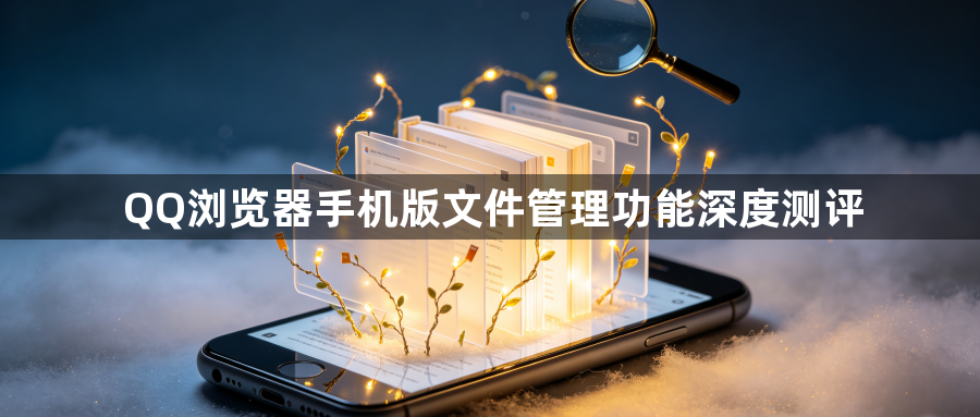 QQ浏览器手机版文件管理功能深度测评1