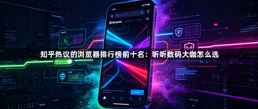 知乎热议的浏览器排行榜前十名：听听数码大咖怎么选1