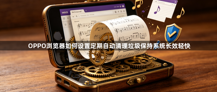 OPPO浏览器如何设置定期自动清理垃圾保持系统长效轻快1