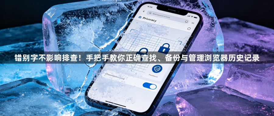 错别字不影响排查！手把手教你正确查找、备份与管理浏览器历史记录1