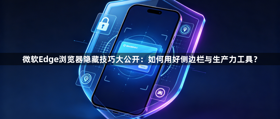 微软Edge浏览器隐藏技巧大公开：如何用好侧边栏与生产力工具？1