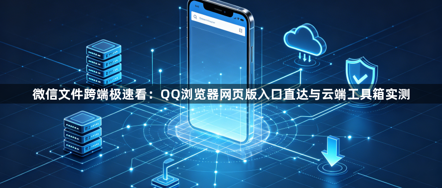 微信文件跨端极速看：QQ浏览器网页版入口直达与云端工具箱实测1