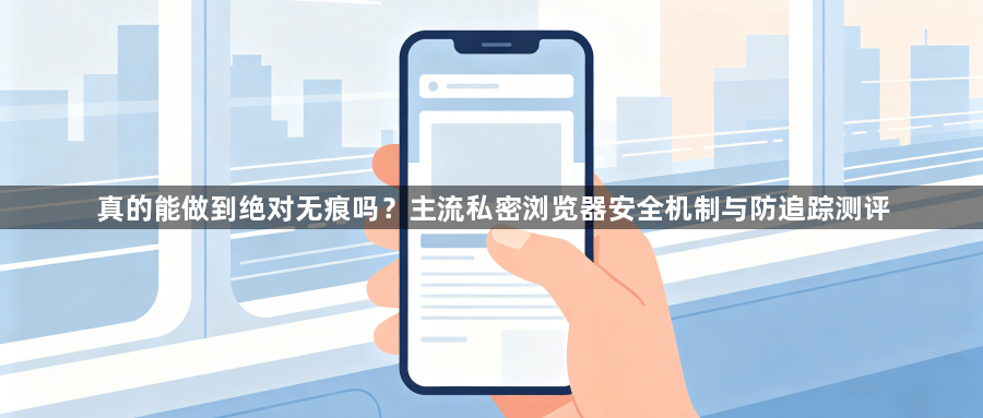 真的能做到绝对无痕吗?主流私密浏览器安全机制与防追踪测评1