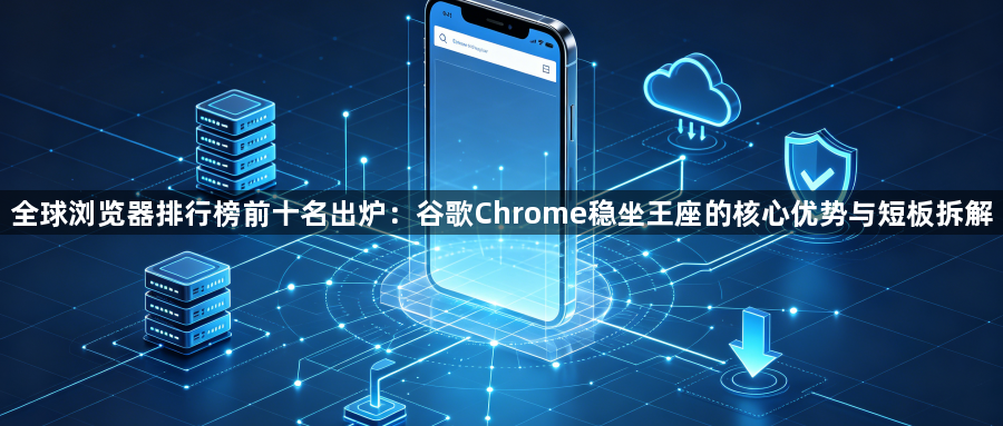 全球浏览器排行榜前十名出炉:谷歌Chrome稳坐王座的核心优势与短板拆解1