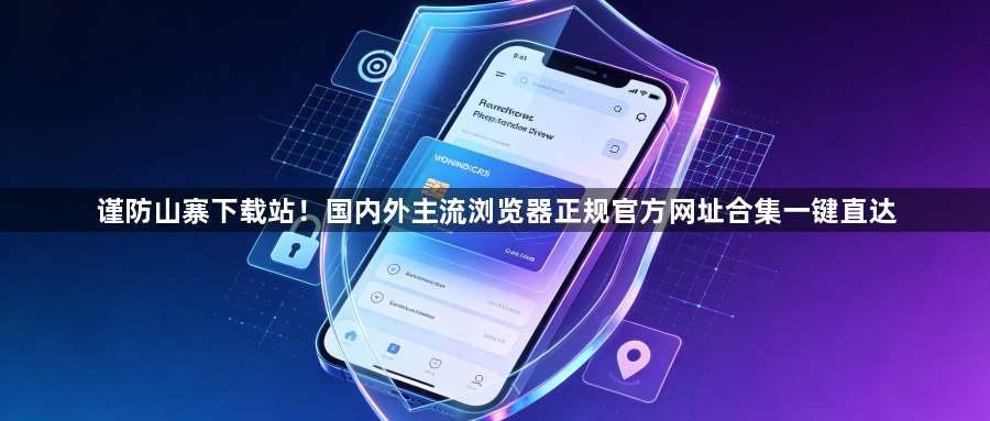 谨防山寨下载站！国内外主流浏览器正规官方网址合集一键直达1