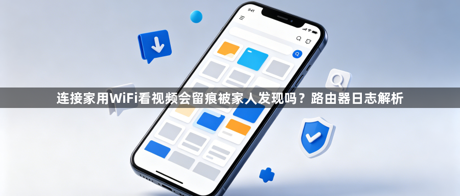 连接家用WiFi看视频会留痕被家人发现吗？路由器日志解析1