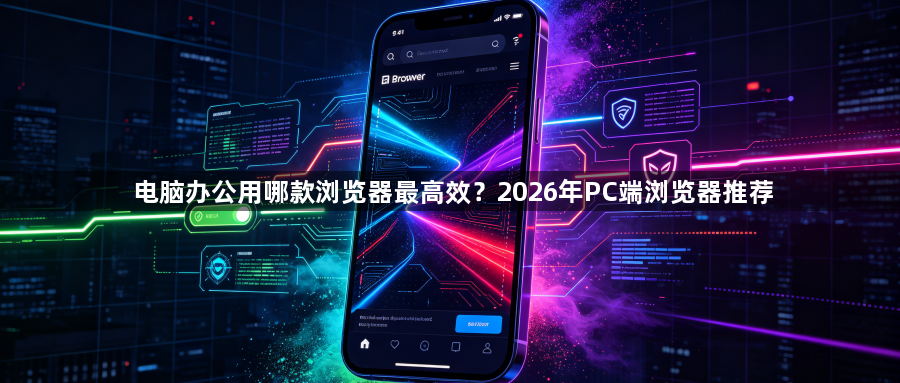 电脑办公用哪款浏览器最高效?2026年PC端浏览器推荐1