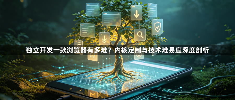 独立开发一款浏览器有多难？内核定制与技术难易度深度剖析1