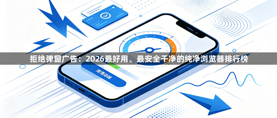 拒绝弹窗广告：2026最好用、最安全干净的纯净浏览器排行榜1