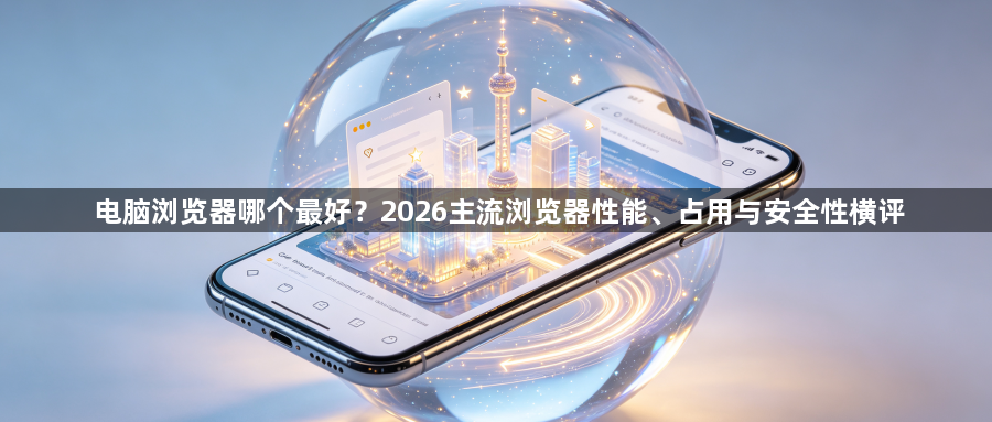 电脑浏览器哪个最好?2026主流浏览器性能、占用与安全性横评1