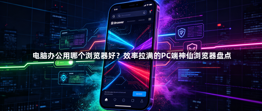 电脑办公用哪个浏览器好?效率拉满的PC端神仙浏览器盘点1